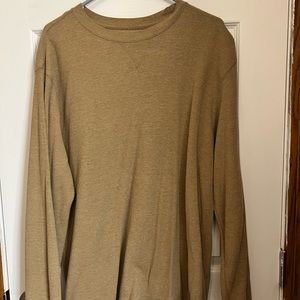 Mens thermal long sleeve shirt